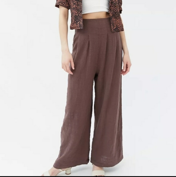 Urban Outfitters Colette Wide Leg Pants Size Small NEW - Picture 1 of 6